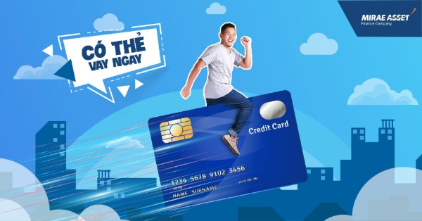 Hình thức vay tiền qua thẻ tín dụng