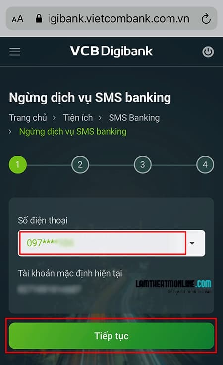 5 cách hủy sms banking vietcombank  