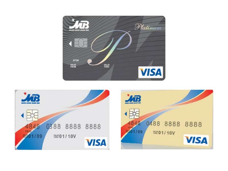 Lãi suất thẻ MB visa credit