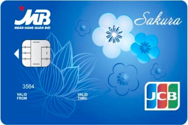 Thẻ tín dụng MB JCB Sakura