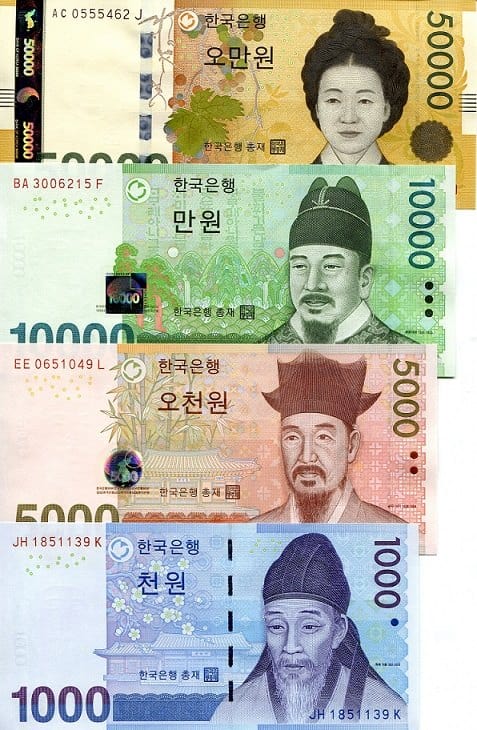 1 triệu Won bằng bao nhiêu tiền Việt Nam?
