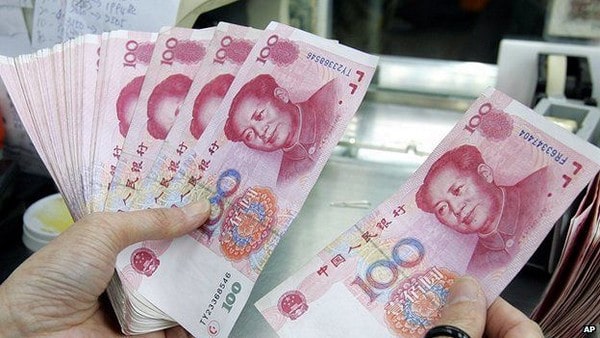 Đổi tiền Trung Quốc sang tiền Việt
